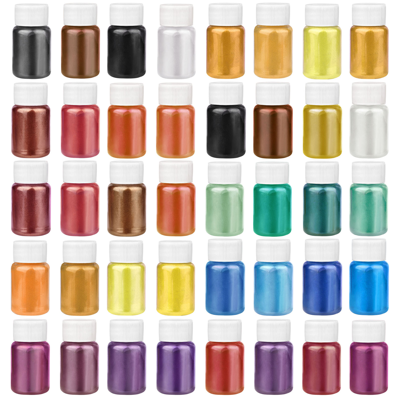 Resin Pigment Set - Kits de pigments en poudre nacrée
