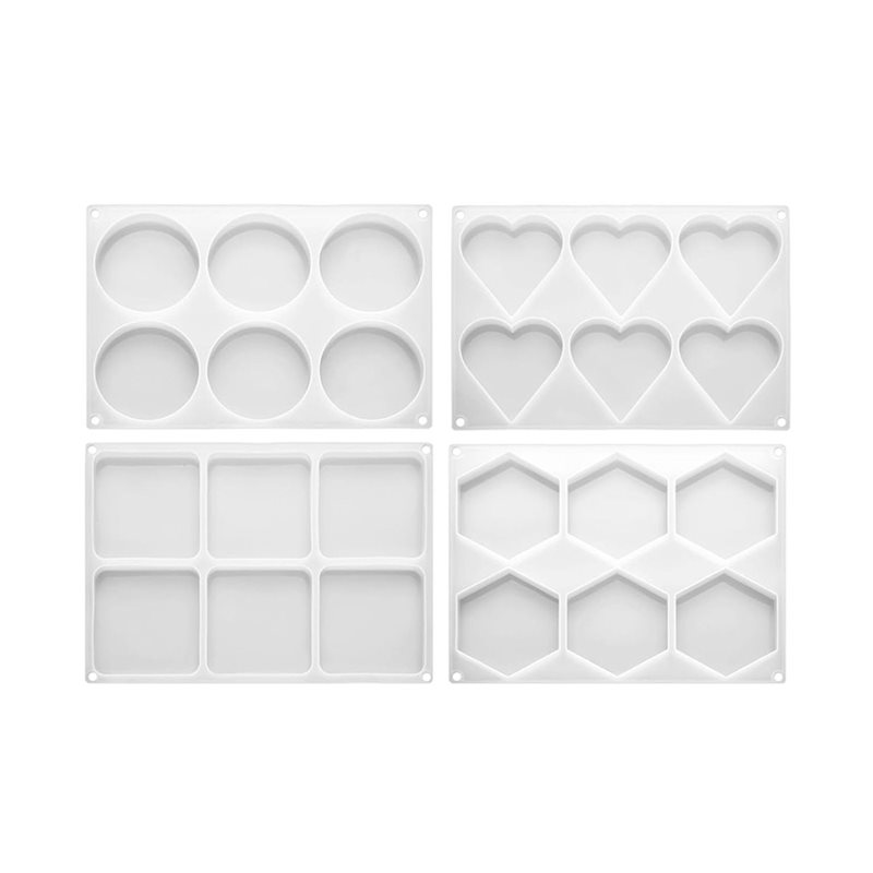 Coaster Mold Round - Moules en résine FYBL – Lot