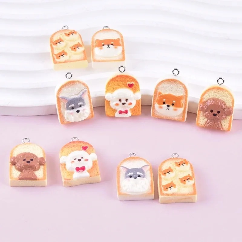 Resin Crafts Diy - 10 pendentifs en résine en forme