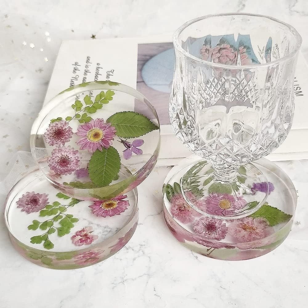 Coaster Mold Round - Moule en silicone créatif simple pour