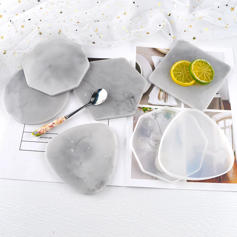 Coaster Mold Round - Moule de dessous de verre géométrique