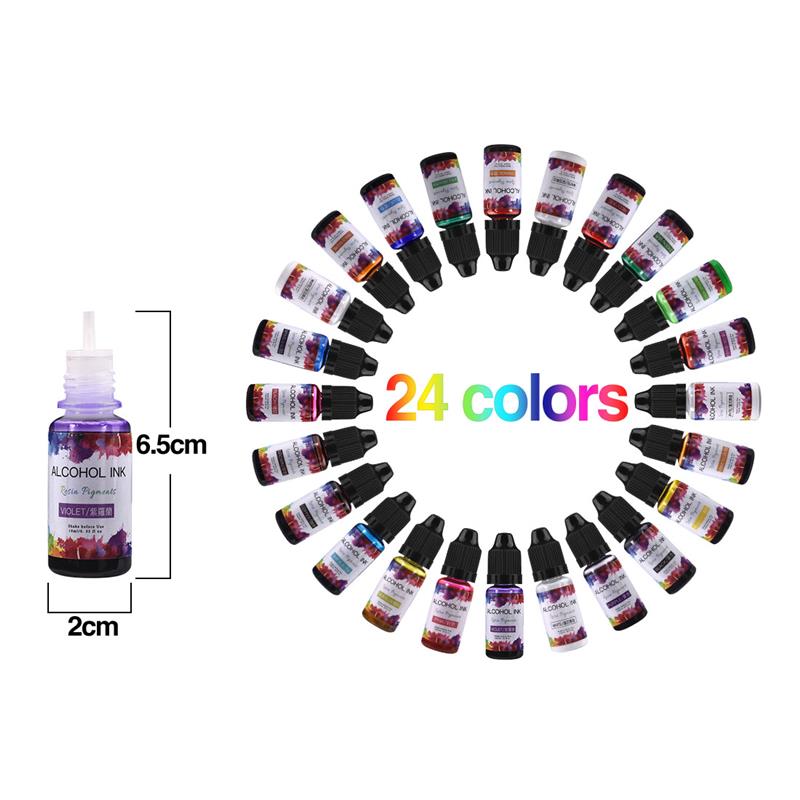 Ensemble de 24 couleurs de Pig - Resin Pigment Set avis et prix