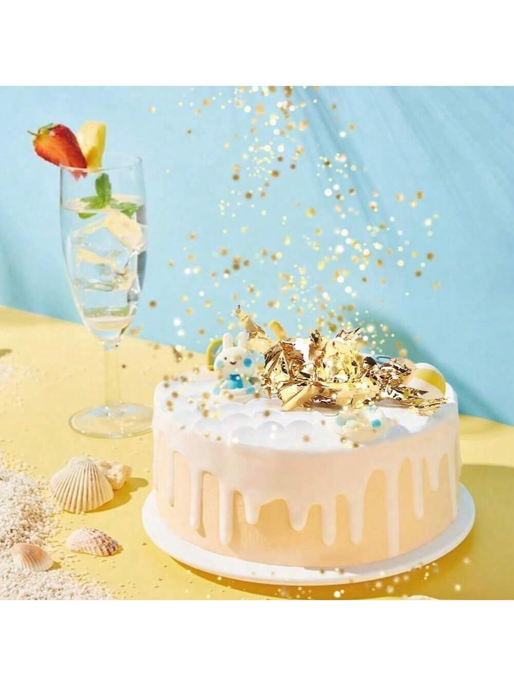 Paillettes d'or, feuilles d'or - Gold Foil Flakes avis et prix