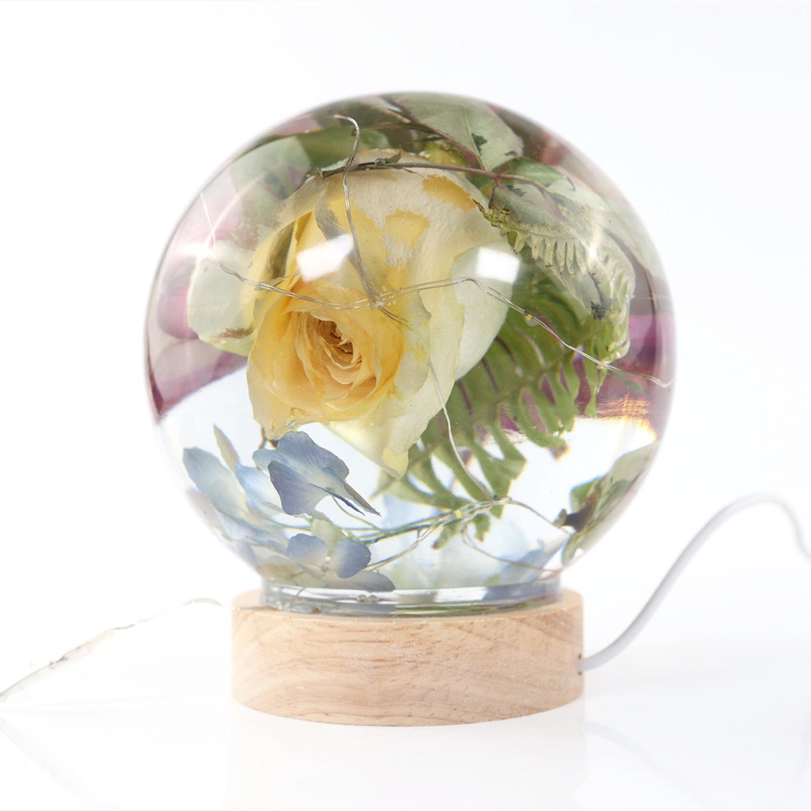 Moules en résine pour boules d - Flower Preservation Resin avis et prix