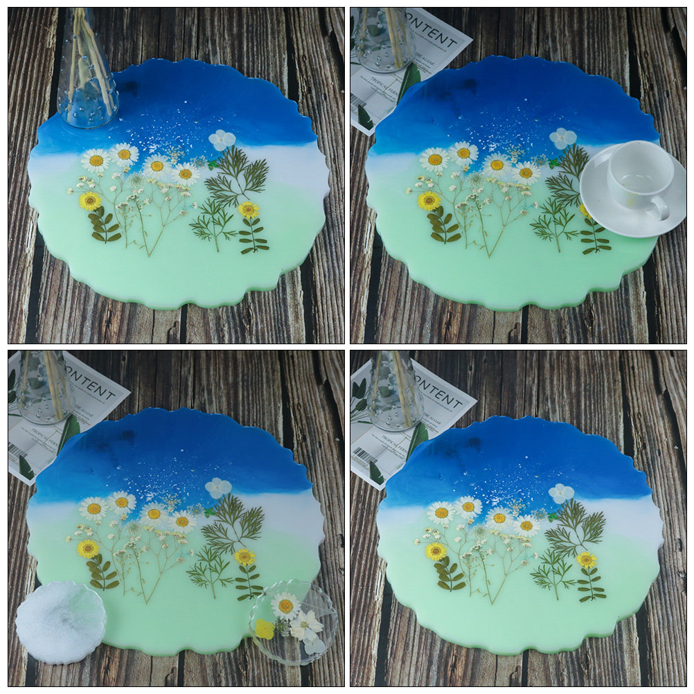 Lot de 2 moules en silicone po - Serving Tray Mold avis et prix
