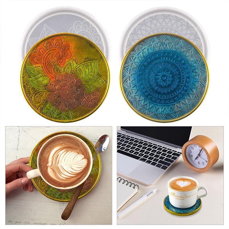 Moule rond créatif en Silicone - Coaster Mold Round avis et prix