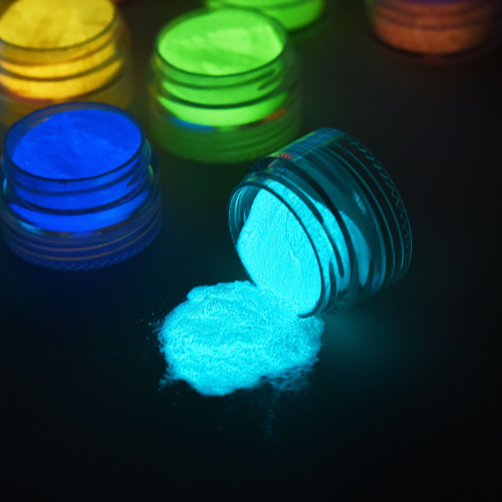 Poudre lumineuse en résine, 6  - Resin Pigment Set avis et prix