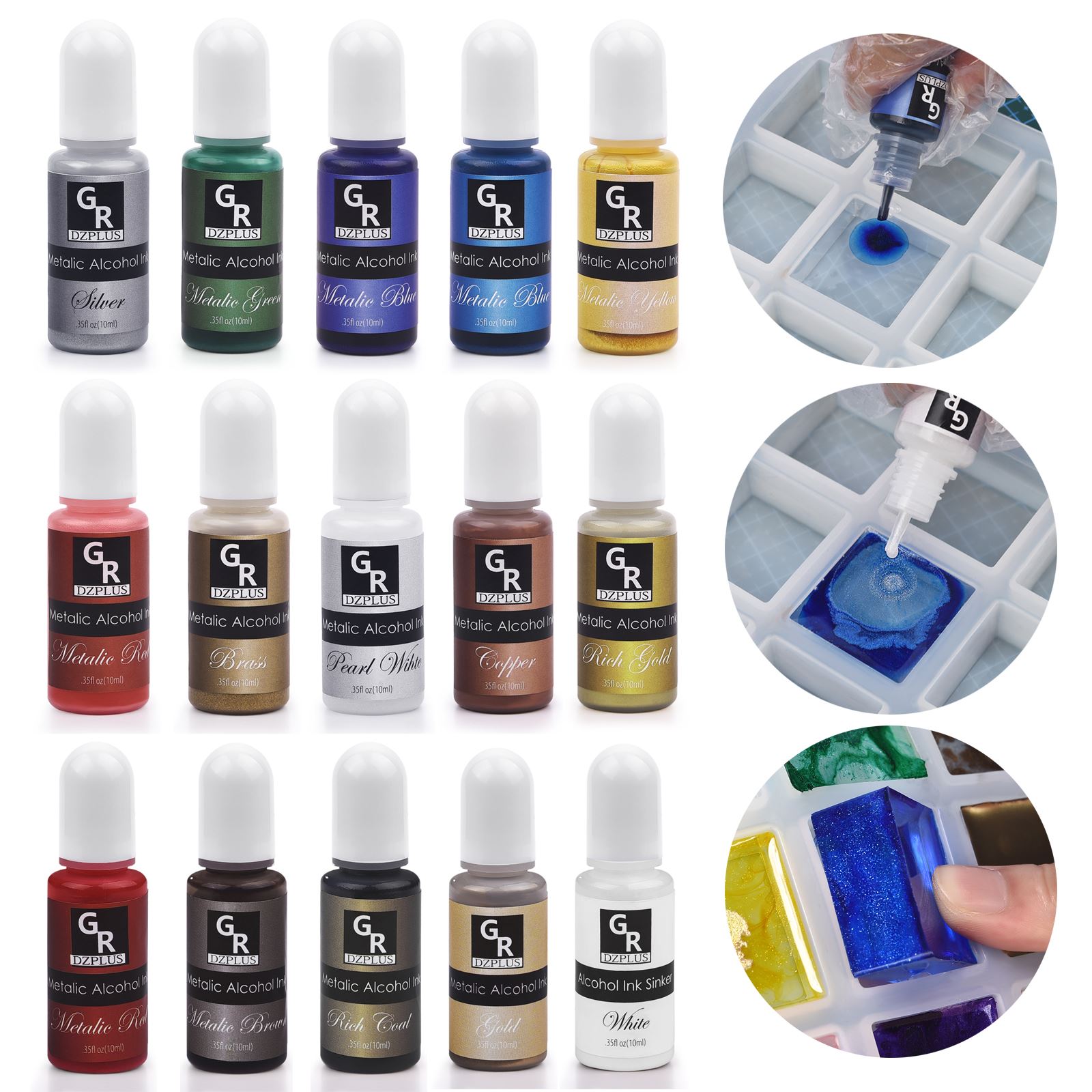 Kit de pigments en résine, 1 e - Resin Pigment Set avis et prix